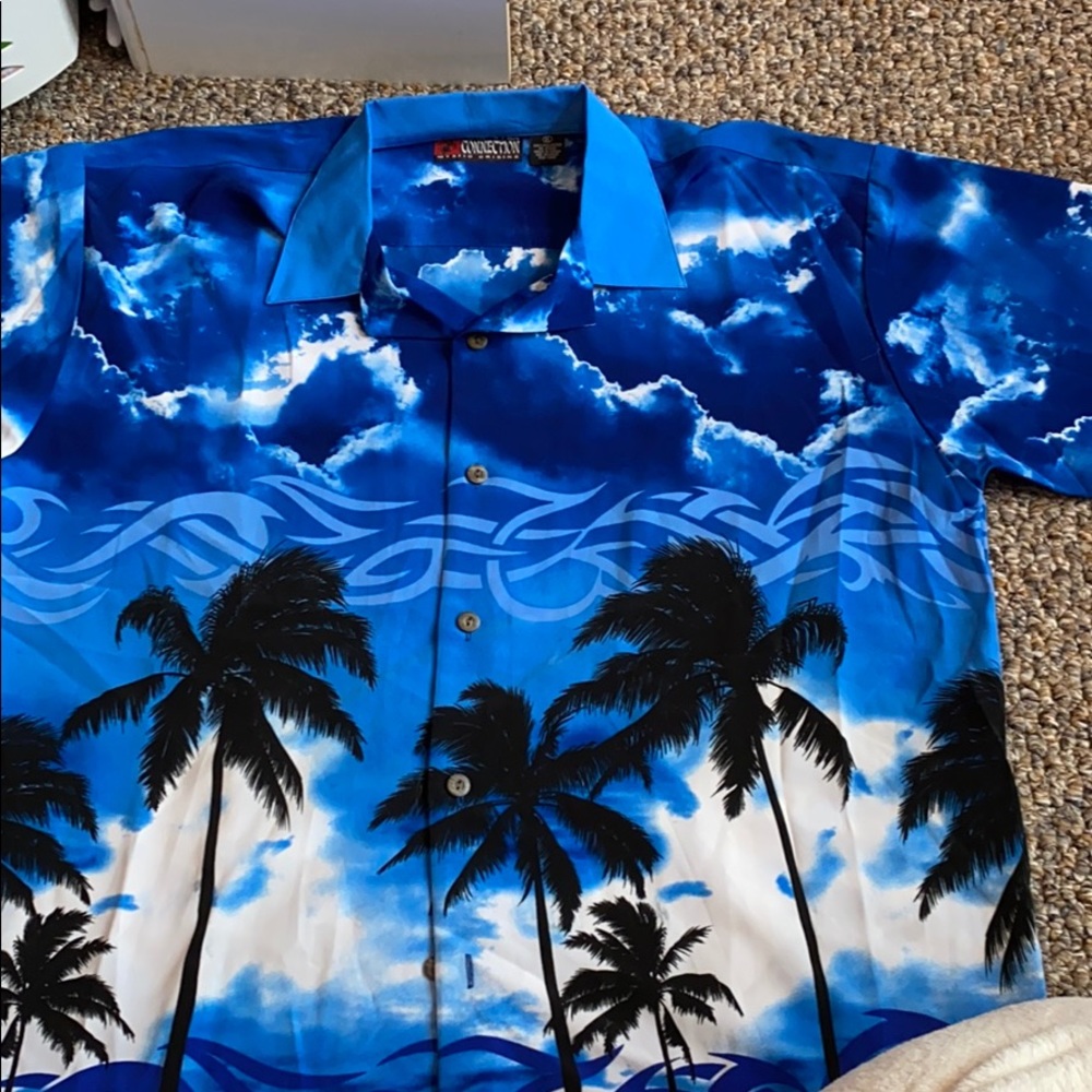 Pineapple connection mens tropical dress shirt